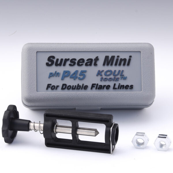 Surseat P-45 flare lapping tool repairs leaks in brake lines