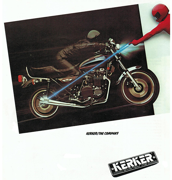 Kerker Exhaust advertisement