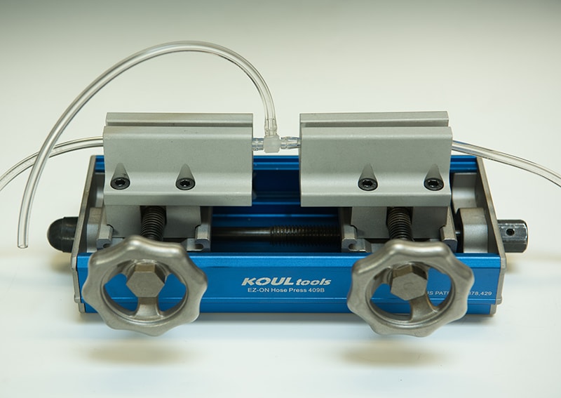 EZ-ON Hose Press plastic tubing assembly tool